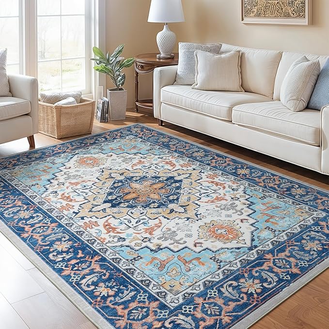Lofus 5x7 Area Rugs for Living Room, Washable Area Rug, Rugs for Bedroom by Lofus