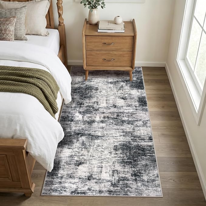 IOHOUZE Abstract Runner Rug 3x7 Ft Washable Runners - Image 8