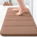 OLANLY Memory Foam Bath Mat 24x16, Super Soft Absorbent Bathroom Rugs, Quick Dry by OLANLY