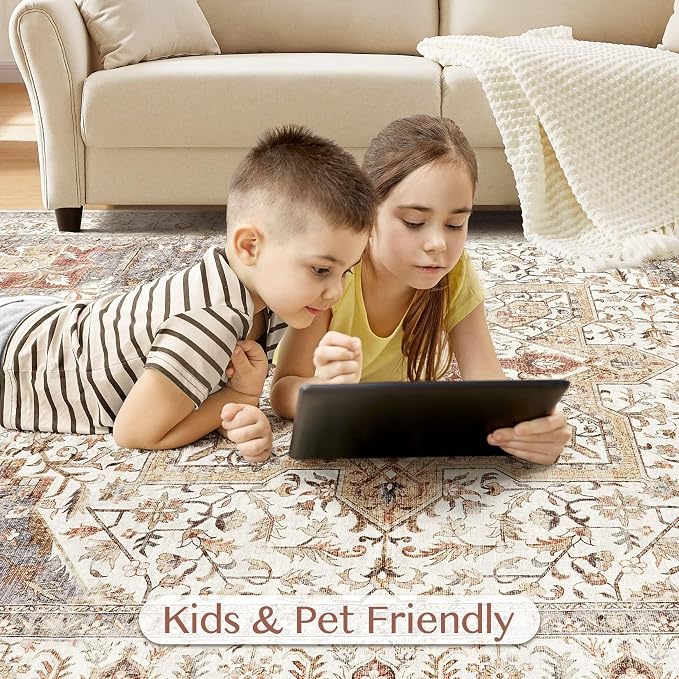 Tortania Area Rug 2x8 Runner Rugs - Image 8