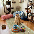 2x8 Washable Rug Runner, Non Slip Low Pile Hallway Cat Runner Rug, Stain by Puino