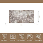 4x8 Area Rug for Indoor Entrance– Non-Slip Washable Door Mat for Entryway - Image 2