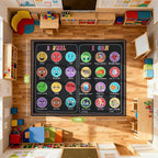 Large Classroom Rug Elementary 8x10 ft, Rug - Image 6