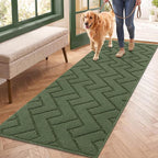 hicorfe Dirt Trapper Indoor Doormat, Non Slip Backing Washable Door Mats by Hicorfe