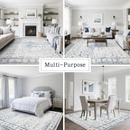 Srugn Washable Rugs 8x10 Area Rugs - Image 5