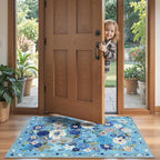 2x4 Entryway Runner Rugs, Non Slip Washable Rugs - Image 2