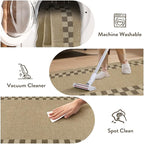 LIVEBOX Easy Jute Checkered Outdoor 5x7 Rug - Image 6