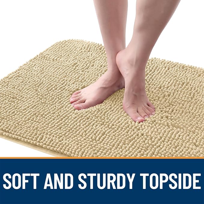 OLANLY Dog Door Mat for Muddy Paws 70x46, Absorbs Moisture and Dirt, Absorbent - Image 4