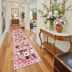 Rug for Hallways Kitchen Rug 2'6" x 14', Non Slip Washable Rugs - Image 6