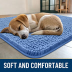 Smiry Dog Door Mat for Muddy Paws 48x30, Absorbent Dirt Trapper, Non-Slip - Image 2
