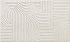 Pauwer 3x5 Washable Area Rugs for Living Room Modern Beige Solid Color Soft - Image 9