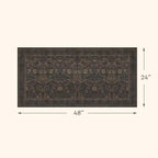 Washable 2x4 Traditional Small Rugs - Image 2