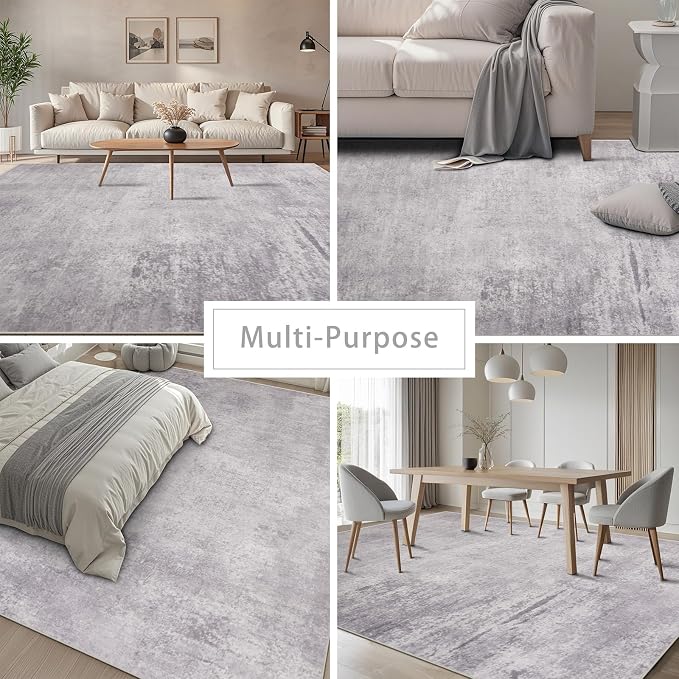 Srugn Washable Rugs 8x10 Area Rugs - Image 5