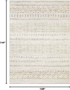 cotiled 9x12 Area Rugs Living Room Rug: Washable Boho Rugs - Image 2