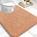OLANLY Toilet Rugs U-Shaped 24x20, Extra Soft Absorbent Chenille Contour by OLANLY
