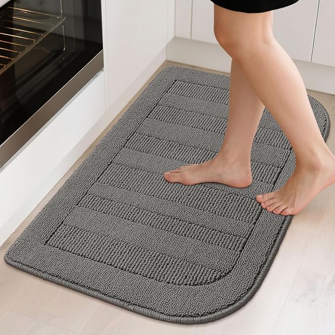 BEQHAUSE 24x36 Inch Kitchen Rug Mat Durable Kitchen Rugs Non-Slip Washable - Image 2