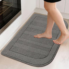 BEQHAUSE 24x36 Inch Kitchen Rug Mat Durable Kitchen Rugs Non-Slip Washable - Image 2