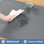 UKISS 9/10"" Extra Thick Cushioned Anti Fatigue Kitchen Mat, Waterproof High - Image 6