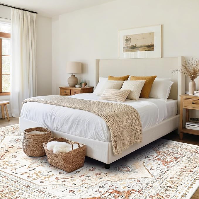 Srugn Washable Rugs 8x10 Area Rugs - Image 7