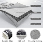 3x16 Washable Runner Rug for Hallway: Extra Long Runners for Entryway Living - Image 6