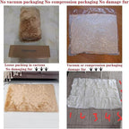 linmopm Faux Fur Sheepskin Fluffy Shag Fuzzy Rug, 2x6 ft Runner | High-Density - Image 6