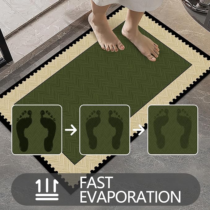 Ultra Thin Door Mat Indoor Entrance, 1/10 in Thin Door Mats - Image 6