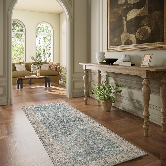 Washable Kitchen Rug Runners for Hallways: 2'x6' Bedroom Rug - Image 5