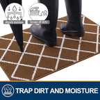 Finchitty Indoor Door Mat, Dirt Resistant and Absorbent, Low-Profile, Washable - Image 2