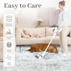 XLUEZ Area Rug 6x9 Living Room Rug, Machine Washable Vintage Distressed - Image 5