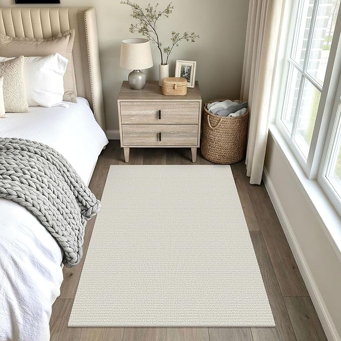 EARTHALL Washable Area Rug 4x5 Ft Non Slip Rugs - Image 6