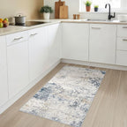 DMOYEST Washable Area Rug: 3x5 ft Abstract Small Rugs - Image 2