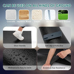 Large Exercise Mat, High-Density Gym Mats Cardio Mat - Image 6