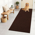 OLANLY Dog Door Mat for Muddy Paws 59x24, Ultra Absorbent Chenille Mud Doormat by OLANLY