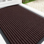 OLANLY Front Door Mat Indoor Outdoor Entrance, Waterproof Heavy Duty Doormat by OLANLY