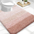OLANLY Luxury Toilet Rugs U-Shaped 24x20, Extra Soft and Absorbent Microfiber by OLANLY