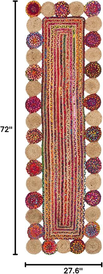 SAFAVIEH Cape Cod Collection Runner Rug - Image 2
