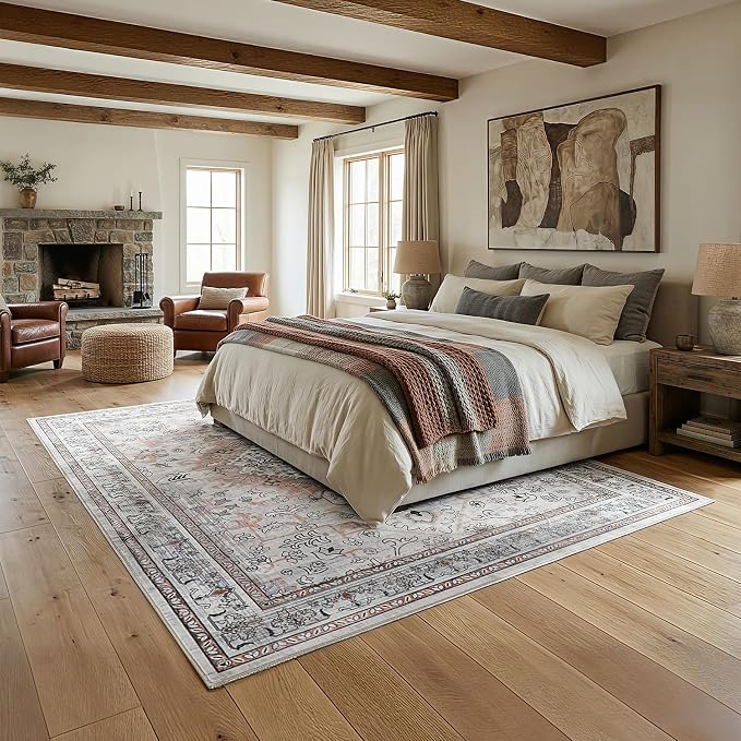 HOOBRO Washable Rug 6 x 9 Area Rugs - Image 7