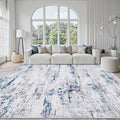 Area Rug Living Room Rugs: 8x10 Large Soft Indoor Carpet Modern Abstract Rug by GENTDRIZZ