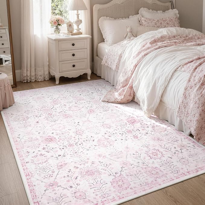 Lahome Flavie Nursery Rug 5x7, Soft Kids Rugs - Image 7