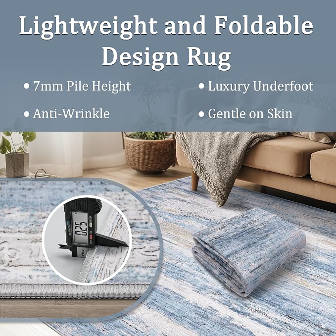 6x9 Area Rug Living Room Rugs - Image 4