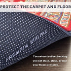 DELLUNA Non-Slip Area Rug Pad 9'x12', 3/8" Thick Double Side Rubber + Felt - Image 7