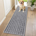 Smiry Dog Door Mat for Muddy Paws 70x24, Absorbent Dirt Trapper, Non-Slip by Smiry