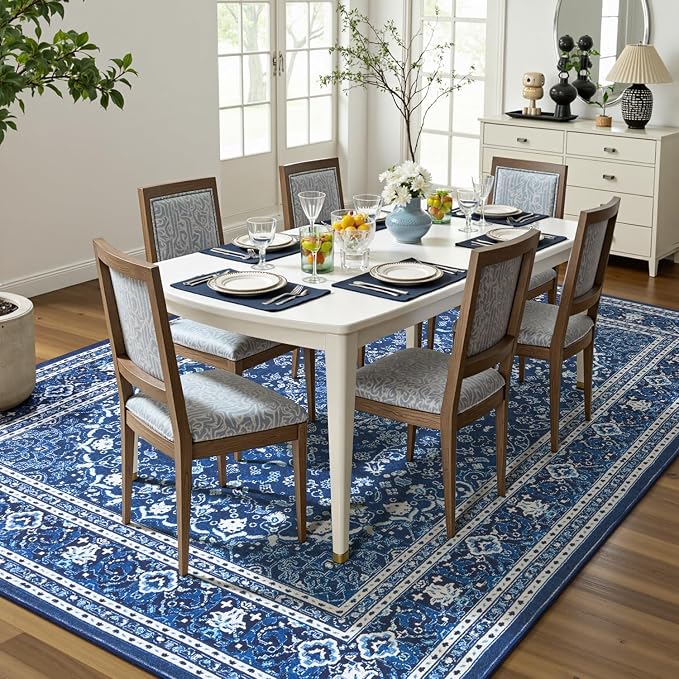 Lofus 9x12 Area Rugs for Living Room, Machine Washable Non-Slip Area Rug - Image 7