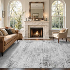 4x6 Ft Area Rugs for Living Room, Soft Non-Slip Washable Rugs Modern Abstract - Image 3