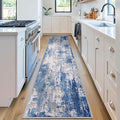 RELEANY Washable Area Rugs 2'x8' Non-Slip Modern Abstract Soft by RELEANY