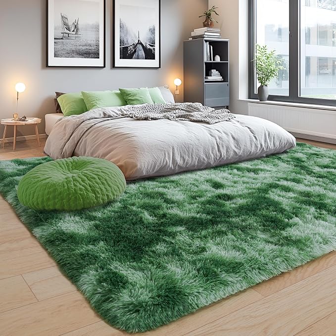 8x10 Area Rugs for Living Room, Ultra Soft Fluffy Large Shaggy Rug Carpet for - Image 7