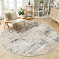Lofus 4ft Area Rugs for Living Room, Soft Abstract Carpets for Bedroom Dining by Lofus