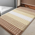 Kitinjoy Indoor Outdoor Door Mat, 40x32 Non-Slip Absorbent Dirt Trapper by Kitinjoy