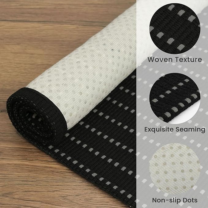 EARTHALL Small Area Rug 2x3 Ft Washable Rugs - Image 5