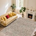 Vintage Moss Living Room Rug, 9x12 Washable Area Rugs by Unknown